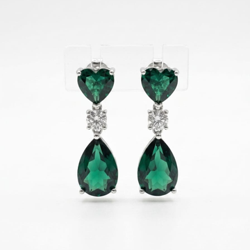 Green Drop Earring