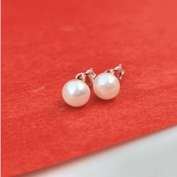 Maroon Minimal Studs